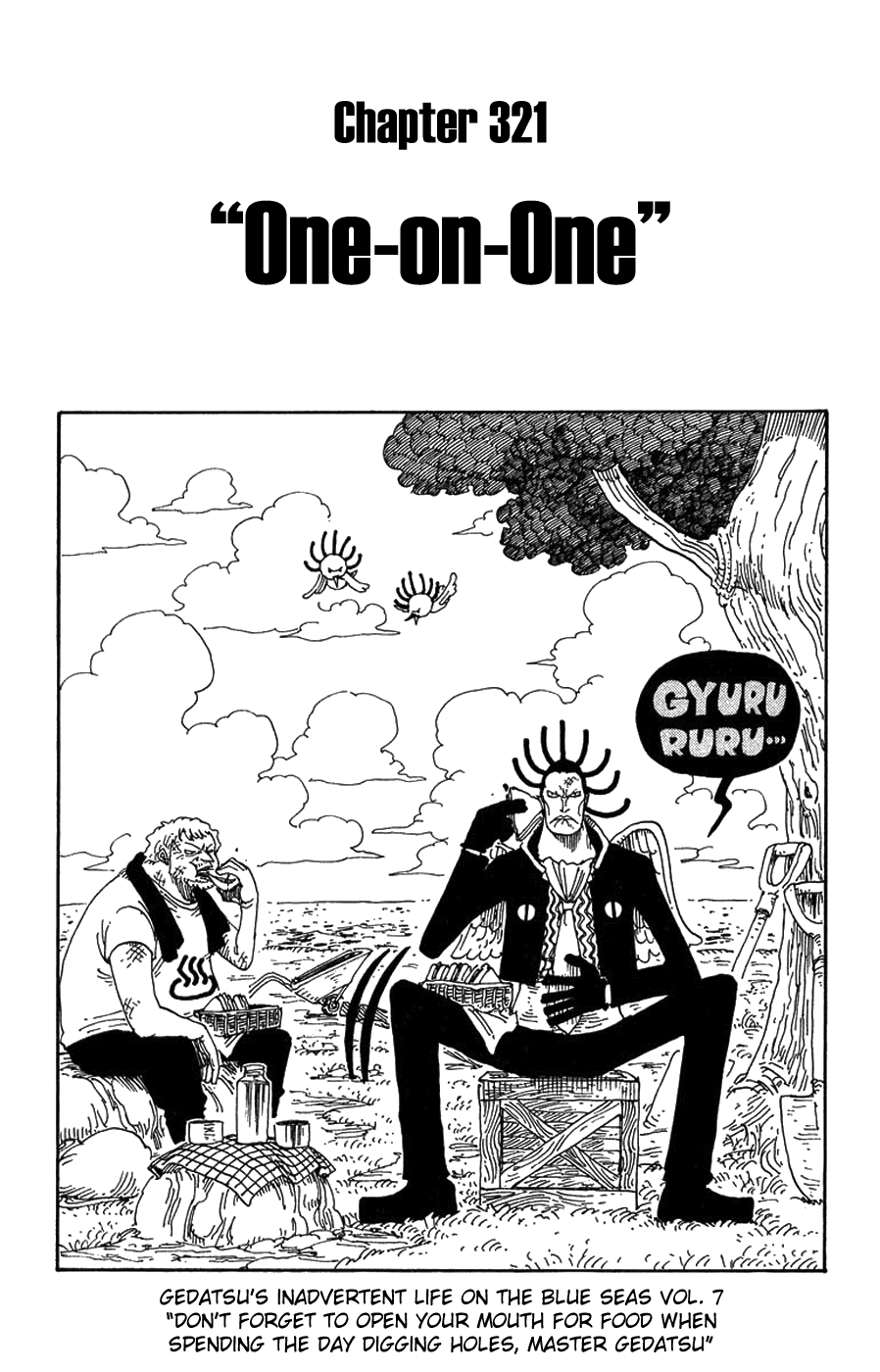 One Piece, Chapter 321 image 01